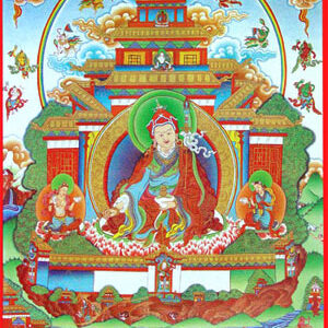 Guru Rinpoche in Palace Poster