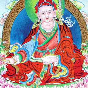 Small Guru Rinpoche Poster