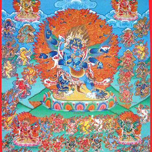 Longchen Nyingthig Wrathful Deities Poster