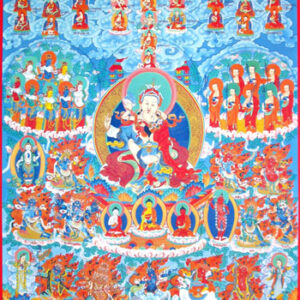 Longchen Nyingthig Refuge Tree Poster