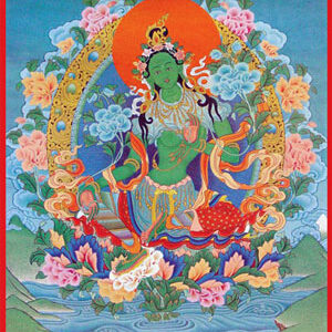 Green Tara Poster